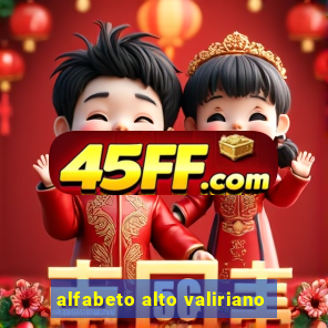alfabeto alto valiriano